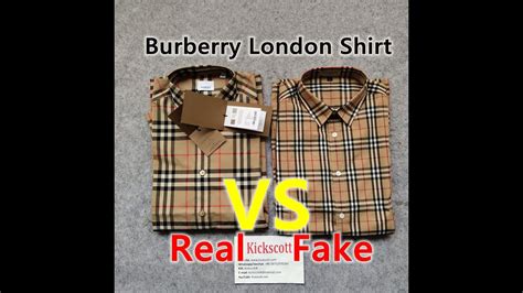 how to spot fake burberry shirt|authenticate Burberry item.